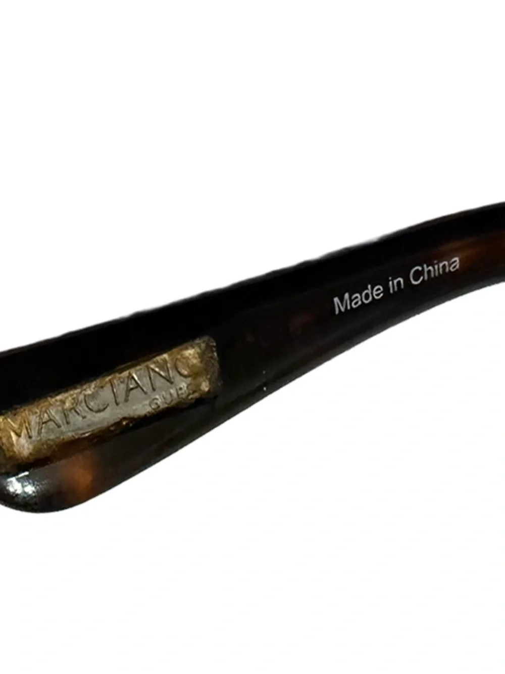 Marciano Matte Black Rounded Cat-Eye Glasses